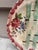 French Country 19th Century Longchamp Majolica Asparagus Plate With Flowers For Sale - Image 3 of 5