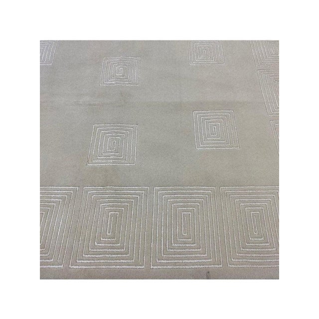 1990s Handwoven Contemporary Area Rug 8x10 For Sale In Dallas - Image 6 of 11