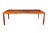 1960s Dyrlund of Denmark Mid Century Danish Parsons Tri-Wood Dining Table For Sale - Image 10 of 12