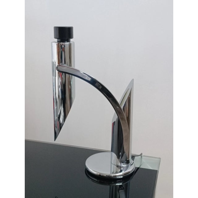 Silver Tharsis Lamp by Luis Pérez de la Oliva for Fase, 1970s For Sale - Image 8 of 13