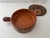 Mid 20th Century Vintage Mexican Tlaquepaque Redware Pottery Lidded Bean Pot For Sale - Image 5 of 7