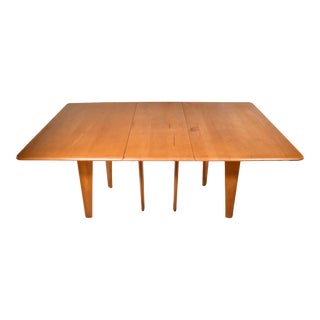 Mid-Century Modern Heywood Wakefield Drop Leaf Dining Table For Sale