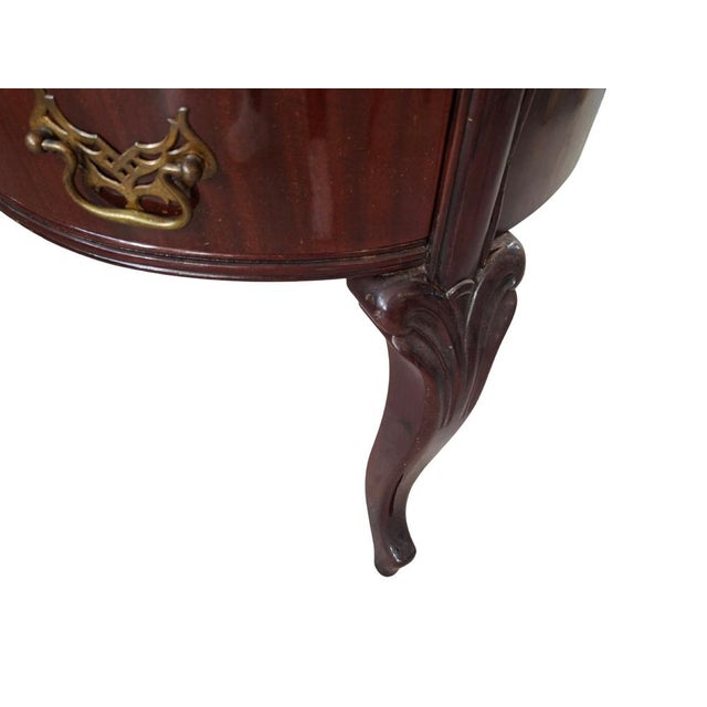 Bean-Shaped Desk and Tub Chair, 1960s, Set of 2 For Sale - Image 4 of 13