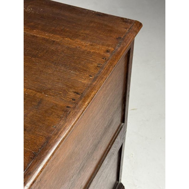 17th Century Antique Oak Chest of Drawers For Sale - Image 9 of 18