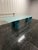 Rare vintage Serenissimo dining table designed by Lella and Massimo Vignelli and David Law for Acerbis, Italy. This...