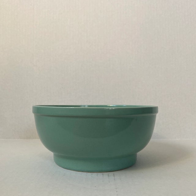 Mid-Century Modern Mid Century Glazed Bowl For Sale - Image 3 of 4