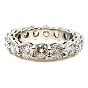 5.21 Ct Diamond Eternity Ring Size 7.5
