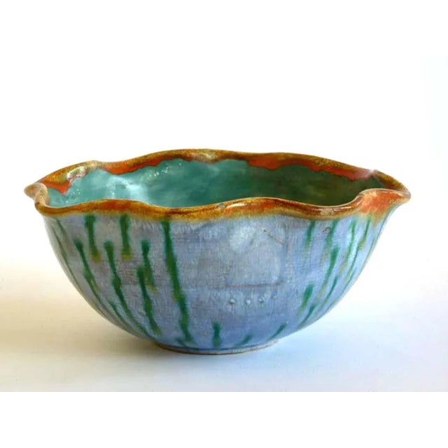 Modern Italian Pottery Bowl from La Casa Dell'arte, 1920s For Sale - Image 3 of 8