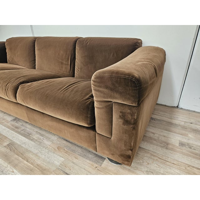 D120 Three-Seater Sofa by Valeria Borsani and Alfredo Bonetti for Tecno, 1966 For Sale - Image 11 of 17