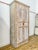 Beautifully dry scraped painted 19th century French larder cupboard. Perfectly rustic and large for extra storage in the...