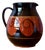 Handcrafted Ceramic Pitcher by E.K. Chaixia, 1970s For Sale