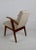 Wood Beige Boucle Easy Chair attributed to Mieczyslaw Puchala, 1970s For Sale - Image 7 of 13