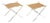 Pair Maison Jansen Style Polished Steel and Brass X-Stools With Leather Seats For Sale