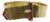 1940s Retro 14k Gold Ruby and Diamond Buckle Bracelet With Brick Link For Sale