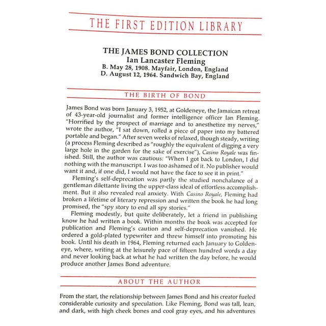 "You Only Live Twice" 1992 Fleming, Ian For Sale In New York - Image 6 of 7