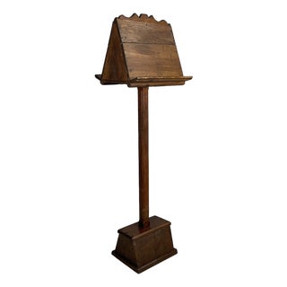 Italian Bookstand in Wood, 1930s For Sale