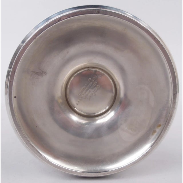 Metal Tiffany Vase 11180 Antique Aesthetic Rare American Sterling Silver 1892/1902 For Sale - Image 7 of 8