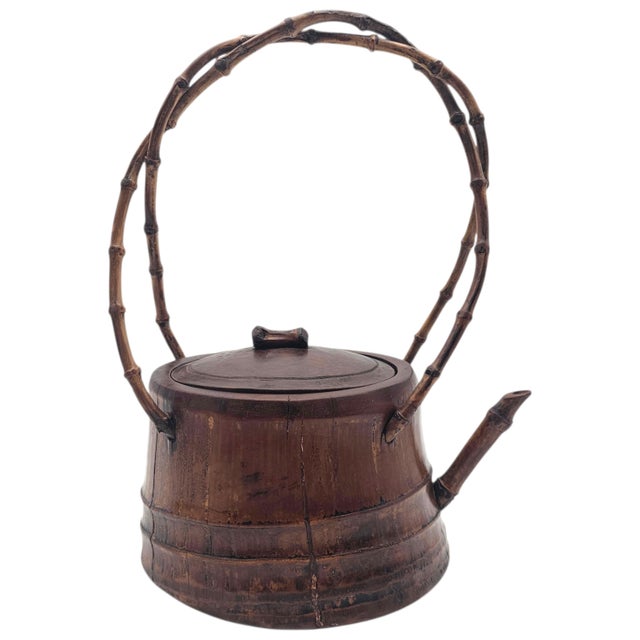 Wood Mid-20th Century Chinese Scholar Style Hand Carved Wood Tea Caddies 12" - a Pair For Sale - Image 7 of 18