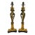 Neoclassical Parcel-Gilt and Patinated Bronze Tripod Zoomorphic Lamps C. 1900 Attributed to Edward F. Caldwell & Co. For Sale