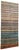 An original hand-knotted Afghan ethnic rug, featuring a vibrant multicolored striped composition that combines shades of...