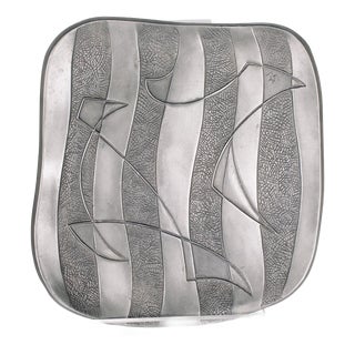 Pewter Trinket Tray by Eva Herbiet & Freddy Wybaux, 1950s For Sale