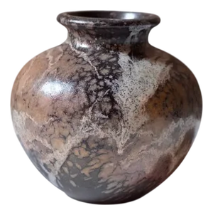 Vintage Brutalist Vase from Ruscha