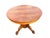Antique Lion Head Round Oak Dining Table For Sale - Image 4 of 11