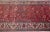 1960s 1960s Vintage Persian Tabriz Handmade Floral Red Wool Runner For Sale - Image 5 of 7