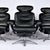 Percival Lafer Pair of Percival Lafer Black Leather Brazilian Modern Recliners For Sale - Image 4 of 12