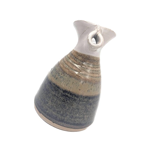 Ceramic 1980s Doe Ridge Studio Glazed Stoneware Bud Vase For Sale - Image 7 of 14