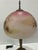 Antique Reverse Painted Glass Lamp For Sale - Image 12 of 13