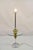 Mid 20th Century Mid Century Modern Space Age Atomic Era Chrome Brass Glass Side Table Floor Lamp For Sale - Image 10 of 12
