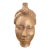 Mid 20th Century Bronze Ife Head Sculpture For Sale