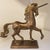 Exceptional 1982 Enesco Brass Unicorn Sculpture — Prancing Horse on Brass Base For Sale In Phoenix - Image 6 of 7