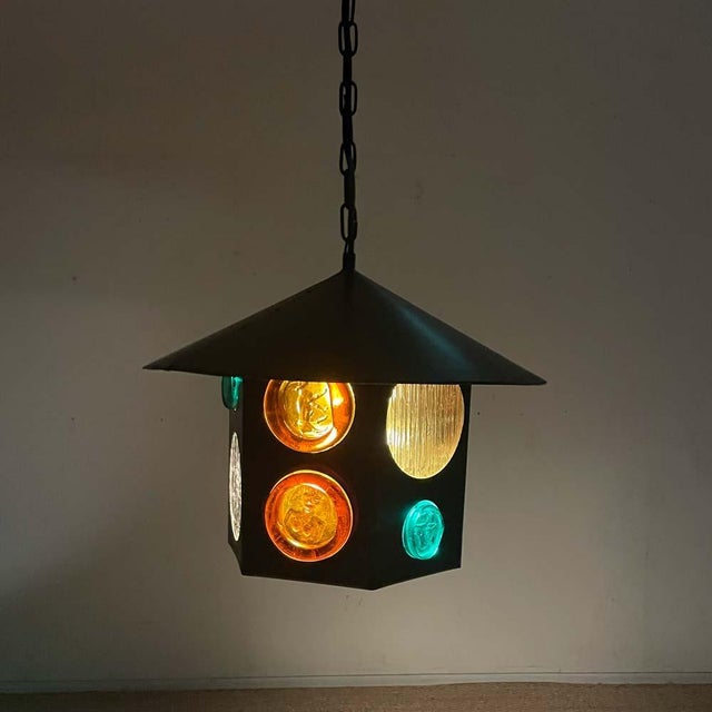 Suspension Lamp by Erik Sylvester Höglund for Kosta Boda, 1960 For Sale - Image 10 of 10