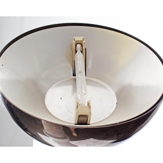 Metal Late 20th Century Sonneman Style Torchiere Floor Lamp For Sale - Image 7 of 8