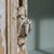 French Mid 20th Century France Cream Wood Display Cabinet For Sale - Image 3 of 11