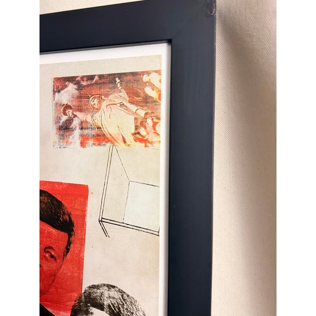 Wood Robert Rauschenberg Exhibition Poster 1989, Featuring Axle 1964 - Cologne-Paris For Sale - Image 7 of 9