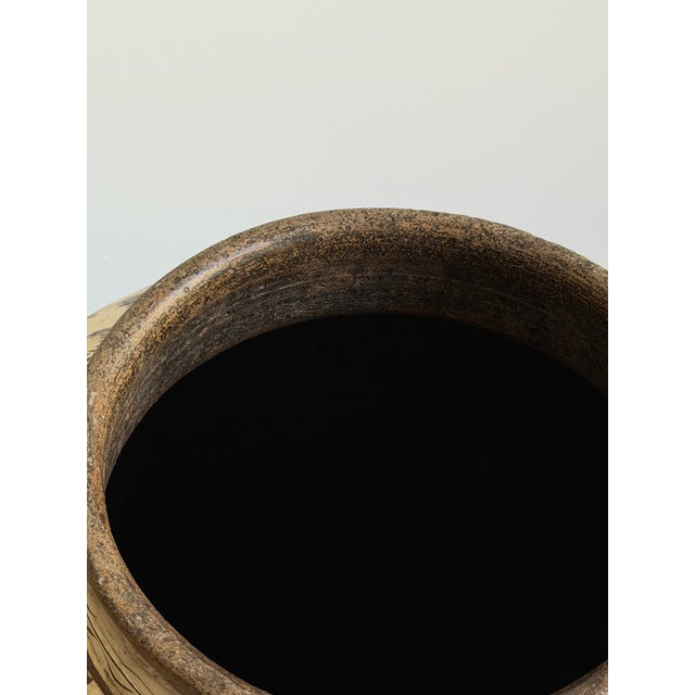 Antique Chinese Cizhou Style Pottery Jar, Ming Dynasty Period For Sale - Image 9 of 12