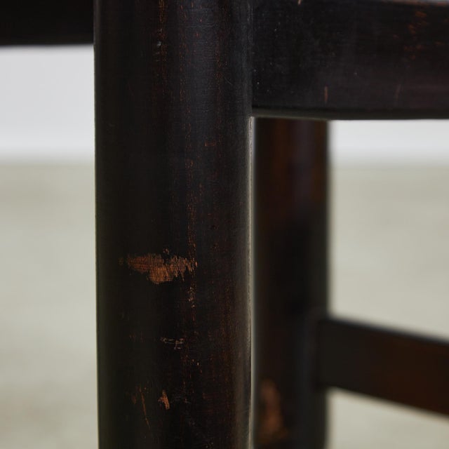 Rustic Brown Wicker Chair For Sale - Image 5 of 18