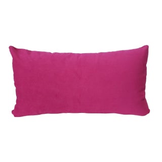 Knoll Wine N' Roses Fabric Pillow Cover For Sale