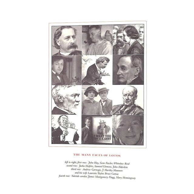 Paper "The Members of the Lotos Club 1870 Through 2007" 2008 For Sale - Image 7 of 12