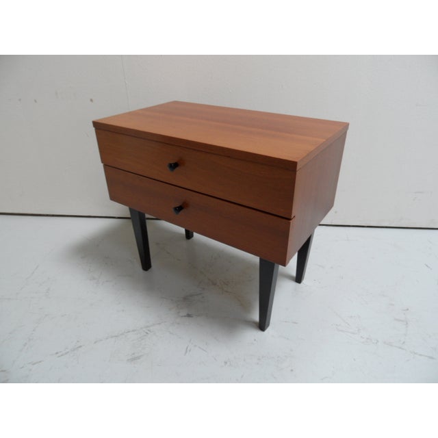 Brown Mid-Century Chest of Drawers, 1950s For Sale - Image 8 of 11