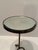 Spanish Round Gilded Iron & Mirrored Martini Table For Sale - Image 4 of 11
