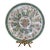 Vintage 18" Mottahedeh Chinese Export Style Large Porcelain Platter - Famille Rose Flower Basket For Sale