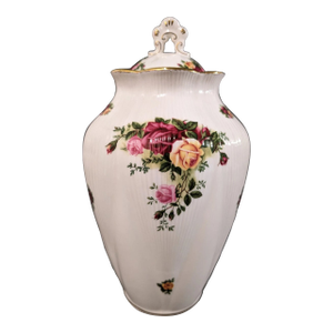 Vintage 1962 Royal Albert Old Country Roses Ginger Jar