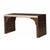 A very cool and unusual bench or coffee table made from original ship's teak decking. Designed in a waterfall style with...