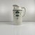 Antique Earthenware Pitcher with Green Floral Decoration, 1890s For Sale - Image 11 of 11