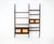 Modular bookcase with 7 shelves and 2 cabinets with two doors, each containing a shelf. Adjustable height: minimum height:...