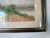 Vintage G. Robers Countryside Lake Landscape Watercolor Painting, Framed For Sale - Image 9 of 11